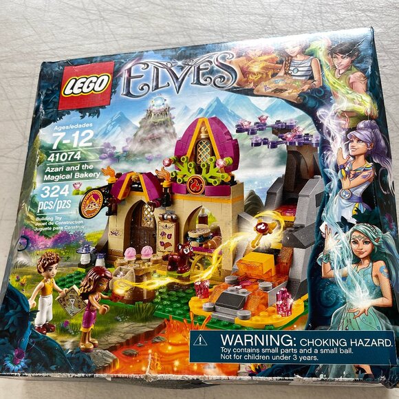 LEGO ELVES 41074 AZARI AND THE MAGICAL BAKERY - NEW SEALED - BOX DAMAGED - Picture 1 of 6